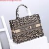 Dior M1286 Dior Book Tote Beige Multicolor Mizza Embroidery