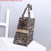 Dior M1286 Dior Book Tote Beige Multicolor Mizza Embroidery