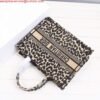 Dior M1286 Dior Book Tote Beige Multicolor Mizza Embroidery