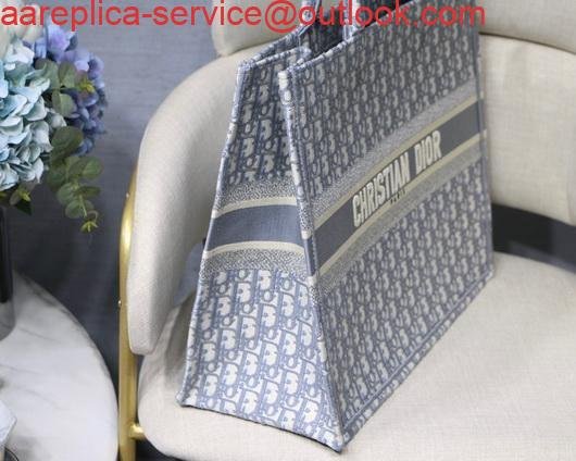 Replica Dior M1286 Book Tote Christian Dior Shoulder Shopping Bag Gray
