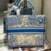 Replica Dior M1286 Book Tote Christian Dior Shoulder Shopping Bag Blue