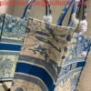 Replica Dior M1286 Book Tote Christian Dior Shoulder Shopping Bag Blue