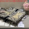 Replica Dior M1286 Book Tote Christian Dior Shoulder Shopping Bag Black