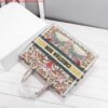 Replica Dior M1286 Book Tote Christian Dior Multicolor Red and Green