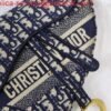 Dior M0446 Saddle Dior Oblique Pouch Belt M928 Navy Blue