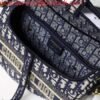 Dior M0446 Saddle Dior Oblique Pouch Belt M928 Navy Blue