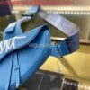 Dior M0446 Saddle Bag Dior Blue Calfskin Bag