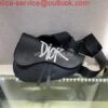 Dior M0446 Saddle Bag Dior Navy Blue Calfskin Bag