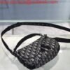 Dior M0446 Dior Saddle Bag Oblique Tote Shoulder Bag Grey Blue