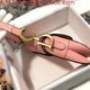 Dior M0446 Dior Saddle Bag M0447 Pink Goatskin