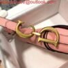 Dior M0446 Dior Saddle Bag M0447 Pink Goatskin