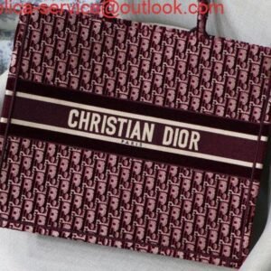Replica Dior Book Tote M1265 Small Dior Toile De Jouy Reverse Embroidery Gray