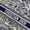 Dior Book Tote M1286 Blue Toile de Jouy Embroidery