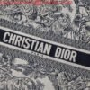 Dior Book Tote M1286 Black Toile de Jouy Embroidery