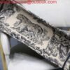 Dior Book Tote M1286 Black Toile de Jouy Embroidery