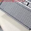Dior Book Tote M1286 Black and White Houndstooth Embroidery