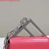 Fendi 7AS173 Fendi First Sight Red leather Nano bag