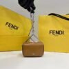 Fendi 7AS173 Fendi First Sight Brown leather Nano bag