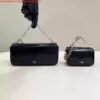 Fendi 7AS173 Fendi First Sight Black leather Nano bag