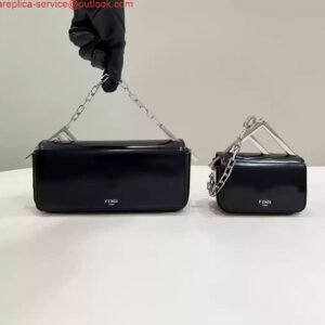 Prada Brushed leather handbag 1BA320 Black
