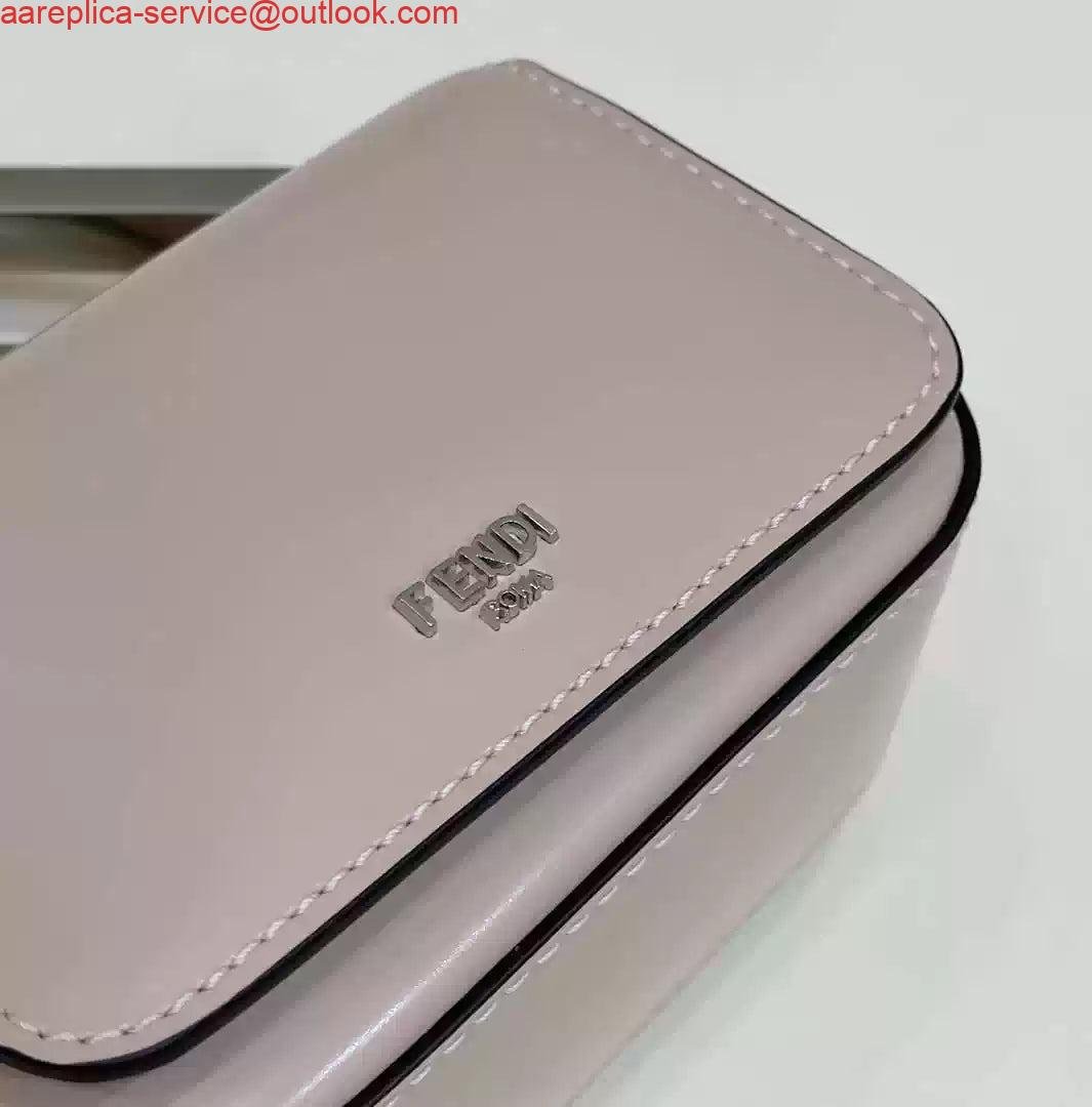 Fendi 7AS173 Fendi First Sight Light Pink leather Nano bag