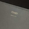 Fendi 8BH372 Sunshine Large Bag Gray leather shopper 8266L