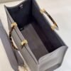 Fendi 8BH372 Sunshine Large Bag Gray leather shopper 8266L