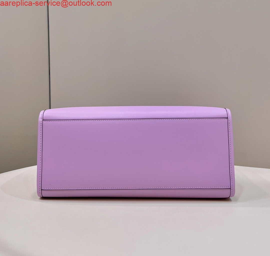 Fendi 8BH386 Sunshine Medium Bag Purple leather shopper 8266S