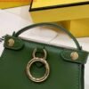 Replica Fendi 7AR993 FENDI PICO PEEKABOO Charm 8385 Green