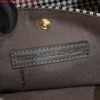 Fendi 8BH374 X-Tote Gray houndstooth wool shopper with FF embroidery