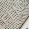 Fendi 8BH386 Sunshine Medium 8575 Two-toned perforated leather shopper
