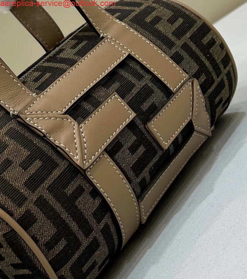 Fendi 7VA570 Mini bag Brown FF fabric bag