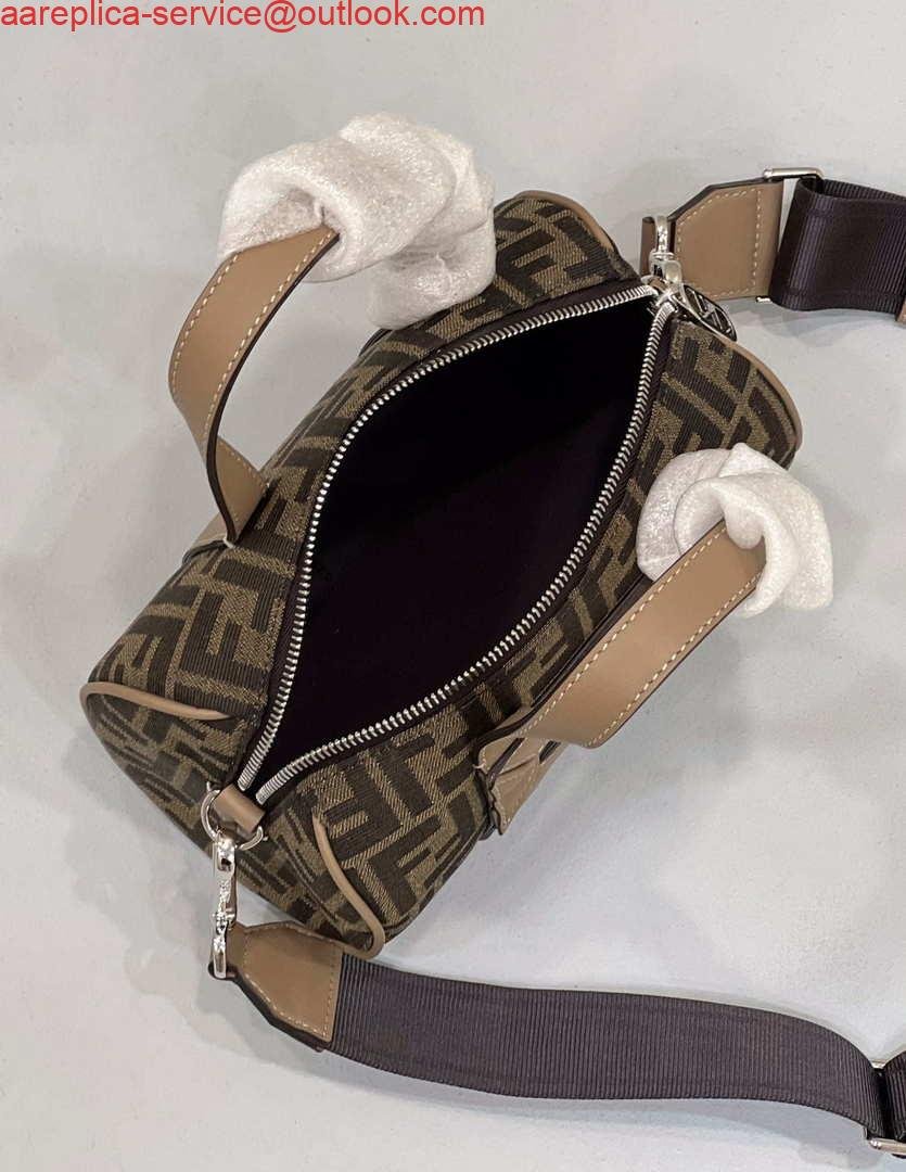 Fendi 7VA570 Mini bag Brown FF fabric bag