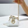 Fendi 7AS051 Nano Fendi First Charm Charm in White nappa leather