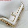 Fendi 7AS051 Nano Fendi First Charm Charm in White nappa leather