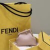 Fendi 7AS051 Nano Fendi First Charm Charm in pink nappa leather