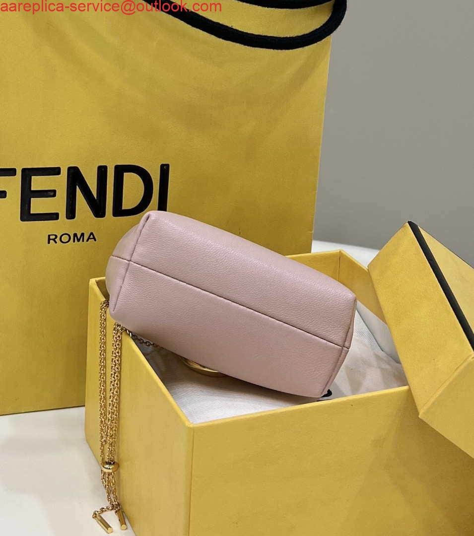 Fendi 7AS051 Nano Fendi First Charm Charm in pink nappa leather