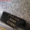 Fendi 8BH372 Sunshine Large Gray Flannel Shopper Bag 8266c