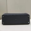 Fendi 7VA529 Peekaboo ISeeU Medium Gray Leather Bag