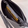 Fendi 7VA529 Peekaboo ISeeU Medium Gray Leather Bag
