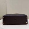 Fendi 7VA529 Peekaboo ISeeU Medium Brown Leather Bag