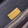 Fendi 7VA529 Peekaboo ISeeU Medium Brown Leather Bag