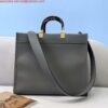 Fendi 8BH386 Sunshine Medium Bag 8266S Dark Grey leather shopper