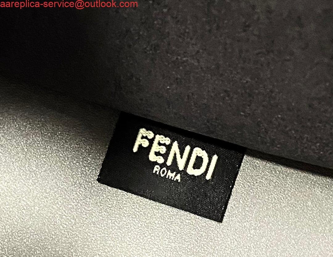 Fendi 8BH386 Sunshine Medium Bag 8266S Dark Grey leather shopper