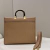 Fendi 8266S Sunshine Medium Bag 8BH386 Apricot leather shopper