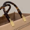 Fendi 8266S Sunshine Medium Bag 8BH386 Apricot leather shopper