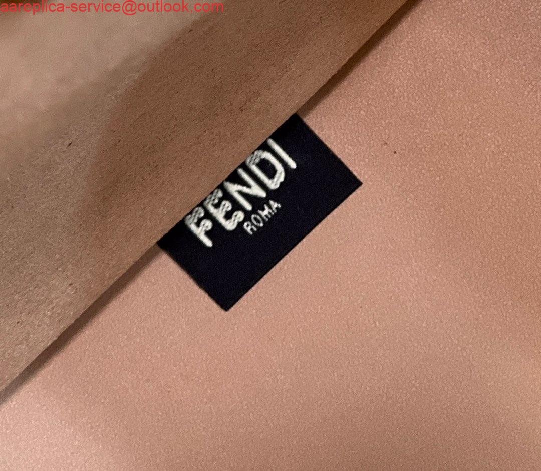 Fendi 8266S Sunshine Medium Bag 8BH386 Apricot leather shopper