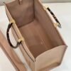 Fendi 8266S Sunshine Medium Bag 8BH386 Apricot leather shopper