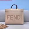 Fendi 8266S Sunshine Medium Bag 8BH386 Pink leather shopper