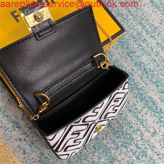 Replica FENDI 6801 Monogram Casual Style Street Style Collaboration 2WAY Chain Bag